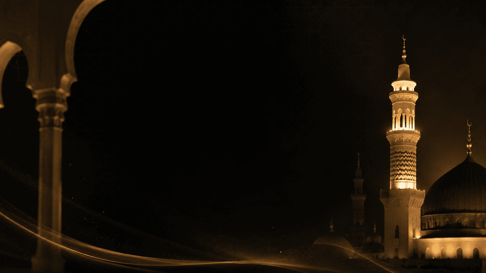 Mosque and sacred architecture at dusk — Editor's Pick feature background