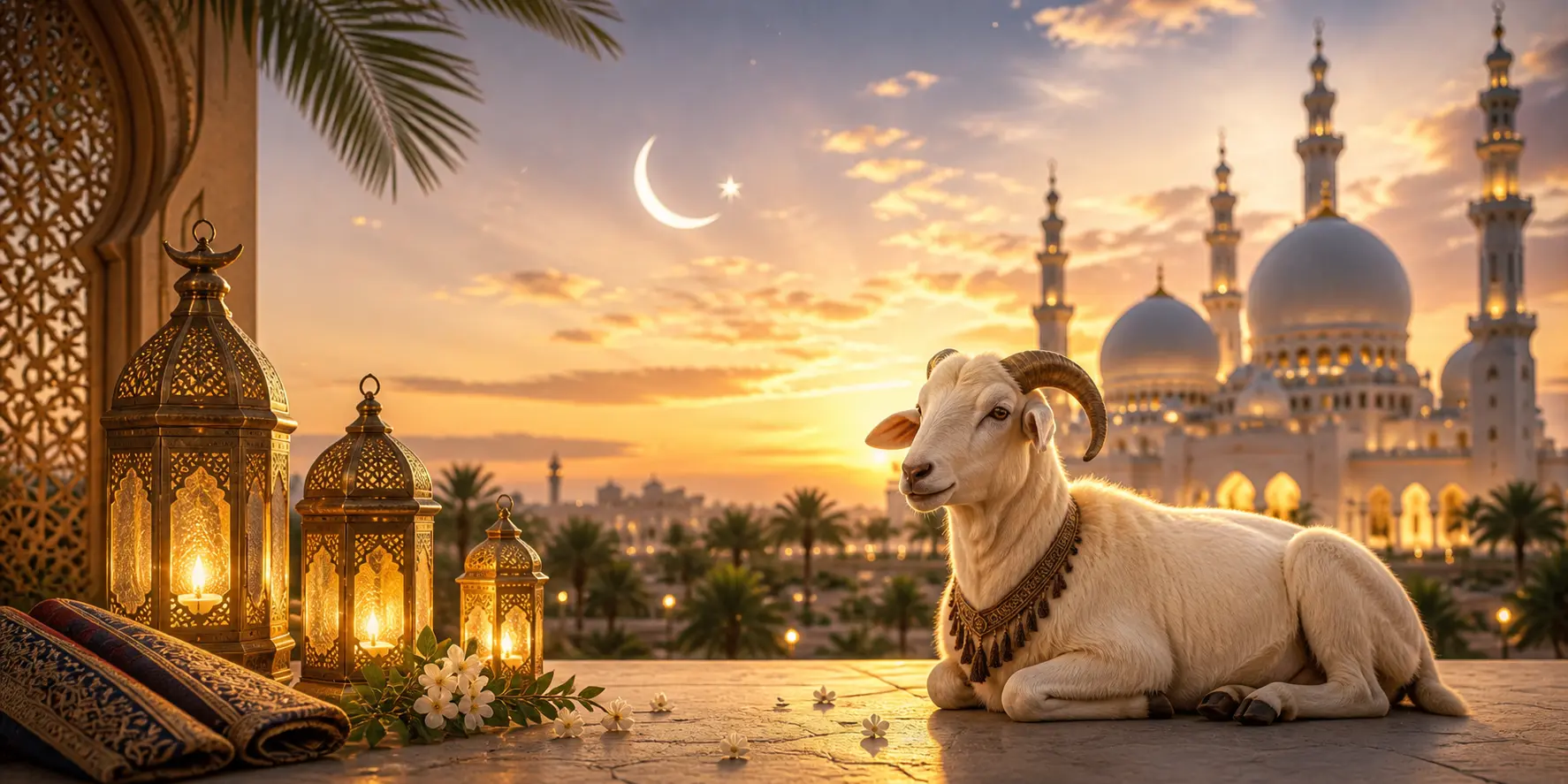 Eid ul Adha 2027 wishes banner